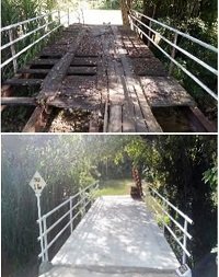 <p>Repairment of Aek Hapesong Bridge in Sigurung-gurung Village</p>
